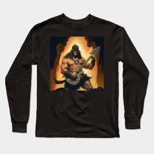 barbarian rock Long Sleeve T-Shirt